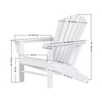 Sedia Adirondack da esterno WestinTrends Dylan