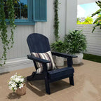 WestinTrends Dylan HIPS Outdoor Patio Folding Adirondack Chair