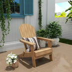 WestinTrends Dylan HIPS Outdoor Patio Folding Adirondack Chair