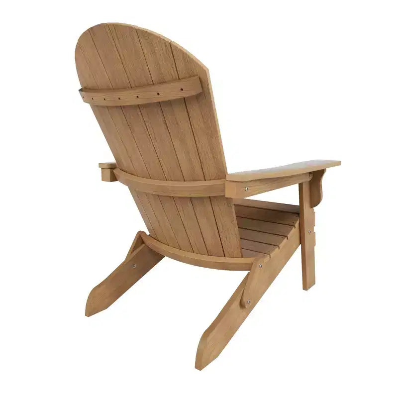 WestinTrends Dylan HIPS Outdoor Patio Folding Adirondack Chair