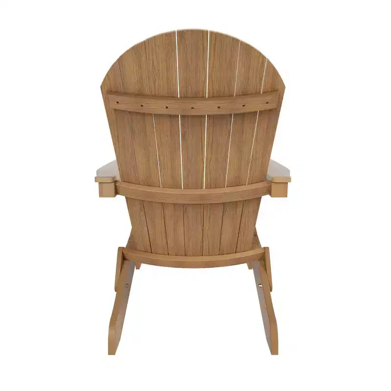 WestinTrends Dylan HIPS Outdoor Patio Folding Adirondack Chair
