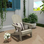 WestinTrends Dylan HIPS Outdoor Patio Folding Adirondack Chair