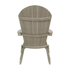 WestinTrends Dylan HIPS Outdoor Patio Folding Adirondack Chair