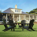 WestinTrends Dylan HDPE Outdoor Patio Adirondack Chair (Set of 4)