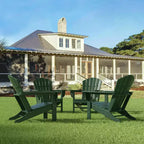 WestinTrends Dylan HDPE Outdoor Patio Adirondack Chair (Set of 4)