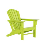 WestinTrends Dylan HDPE Outdoor Patio Adirondack Chair (Set of 4)