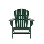 WestinTrends Dylan Sedia da Patio Esterno Adirondack in HDPE (Set da 8)