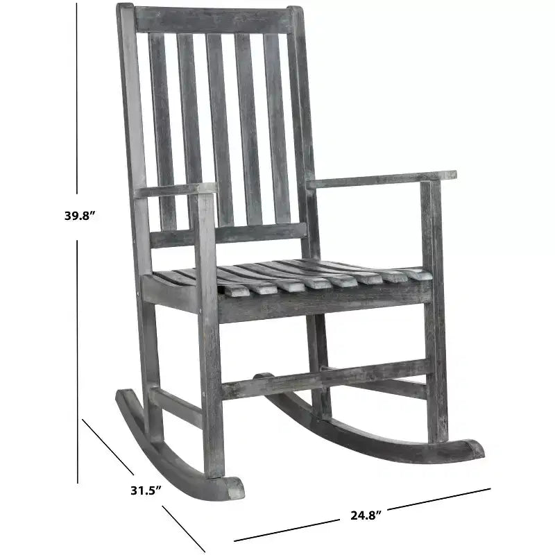 Barstow Rocking Chair Indoor/Outdoor - PAT6707 - Safavieh