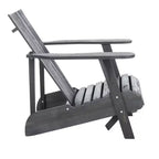 Poltrona Adirondack Merlin con poggiapiedi a scomparsa da interno/esterno - PAT6760 - Safavieh