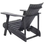 Poltrona Adirondack Merlin con poggiapiedi a scomparsa da interno/esterno - PAT6760 - Safavieh