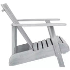 Poltrona Adirondack Merlin con poggiapiedi a scomparsa da interno/esterno - PAT6760 - Safavieh