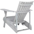 Poltrona Adirondack Merlin con poggiapiedi a scomparsa da interno/esterno - PAT6760 - Safavieh