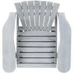 Poltrona Adirondack Merlin con poggiapiedi a scomparsa da interno/esterno - PAT6760 - Safavieh