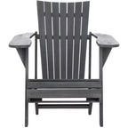 Poltrona Adirondack Merlin con poggiapiedi a scomparsa da interno/esterno - PAT6760 - Safavieh
