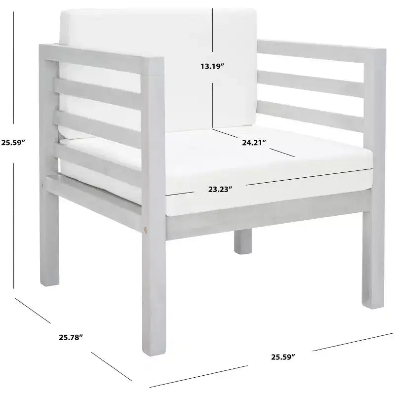 Kinnell Patio Armchair Indoor/Outdoor - PAT7301 - Safavieh