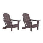 WestinTrends 3-Piece Outdoor Paio Adirondack Conversation Set
