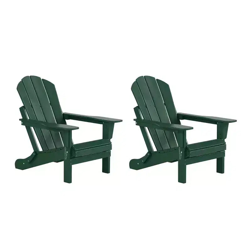 WestinTrends 3-Piece Outdoor Paio Adirondack Conversation Set
