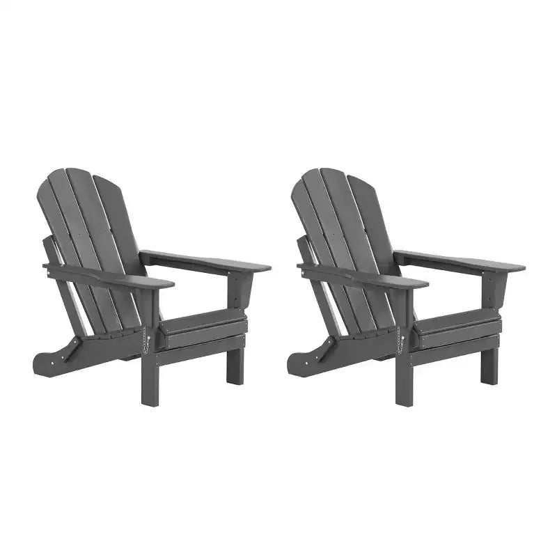 WestinTrends 3-Piece Outdoor Paio Adirondack Conversation Set