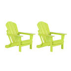 WestinTrends 3-Piece Outdoor Paio Adirondack Conversation Set