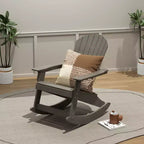 WestinTrends Outdoor Patio All-weather Adirondack Rocking Chair