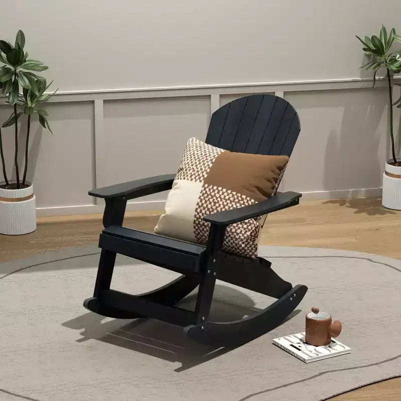WestinTrends Outdoor Patio All-weather Adirondack Rocking Chair