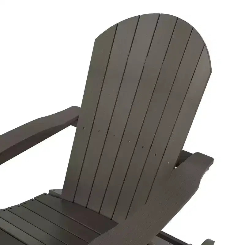 WestinTrends Outdoor Patio All-weather Adirondack Rocking Chair