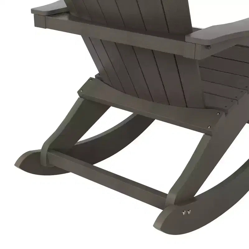 WestinTrends Outdoor Patio All-weather Adirondack Rocking Chair