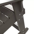 WestinTrends Outdoor Patio All-weather Adirondack Rocking Chair
