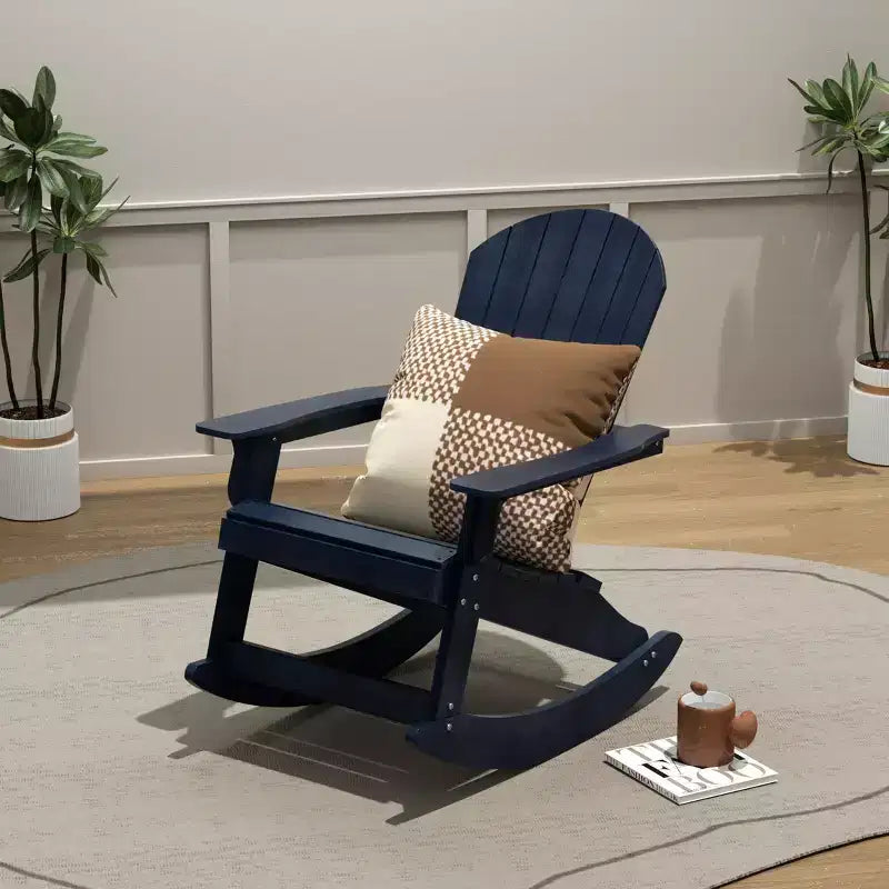 WestinTrends Outdoor Patio All-weather Adirondack Rocking Chair
