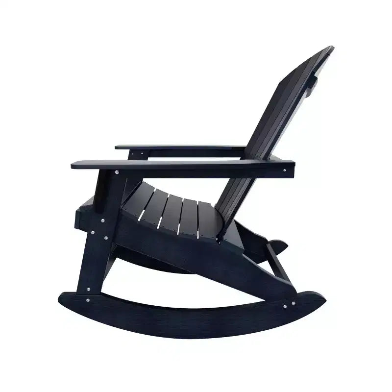 WestinTrends Outdoor Patio All-weather Adirondack Rocking Chair
