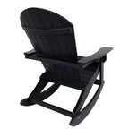 WestinTrends Outdoor Patio All-weather Adirondack Rocking Chair