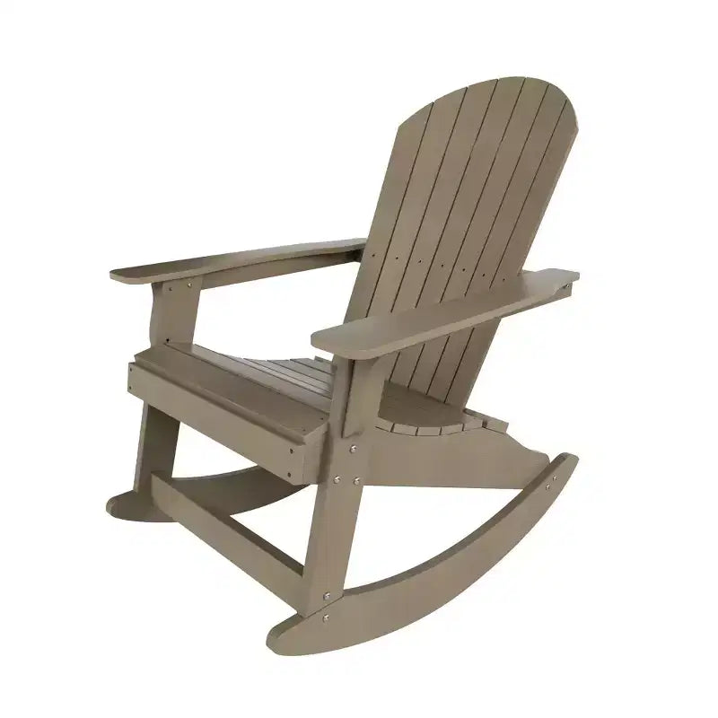 WestinTrends Outdoor Patio All-weather Adirondack Rocking Chair