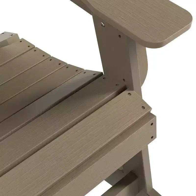 WestinTrends Outdoor Patio All-weather Adirondack Rocking Chair