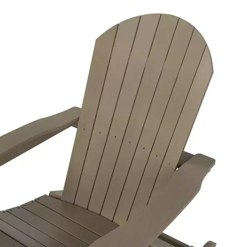 WestinTrends Outdoor Patio All-weather Adirondack Rocking Chair