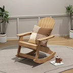 WestinTrends Outdoor Patio All-weather Adirondack Rocking Chair