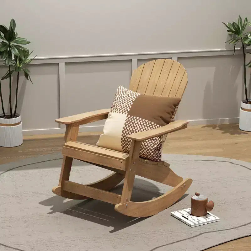 WestinTrends Outdoor Patio All-weather Adirondack Rocking Chair