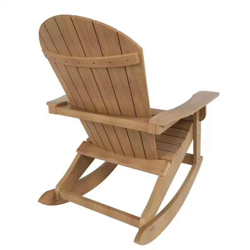 WestinTrends Outdoor Patio All-weather Adirondack Rocking Chair