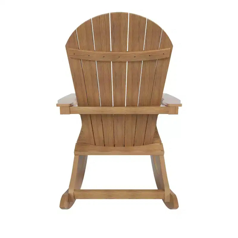WestinTrends Outdoor Patio All-weather Adirondack Rocking Chair