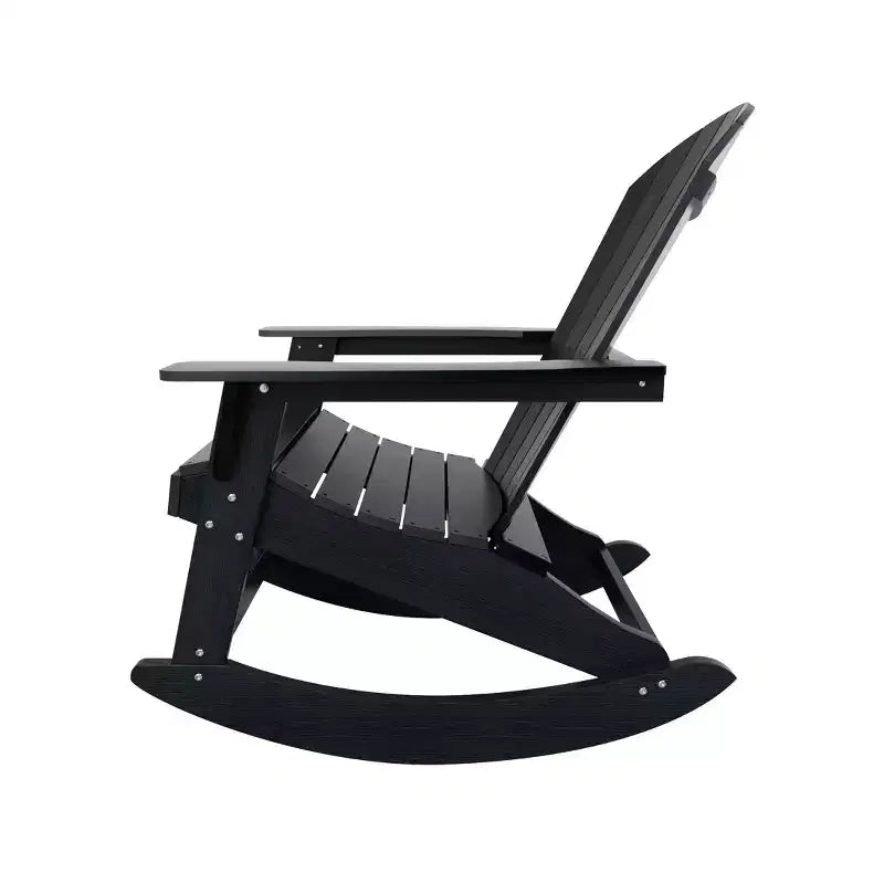 WestinTrends Outdoor Patio All-weather Adirondack Rocking Chair