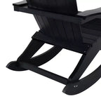 WestinTrends Outdoor Patio All-weather Adirondack Rocking Chair