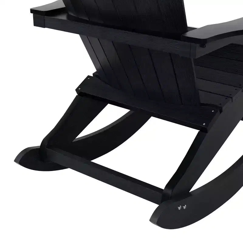 WestinTrends Outdoor Patio All-weather Adirondack Rocking Chair
