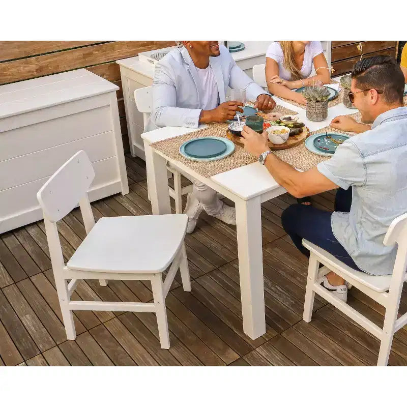 POLYWOOD Sedia senza braccioli da esterno Modern Studio Urban