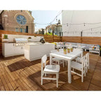 POLYWOOD Sedia senza braccioli da esterno Modern Studio Urban