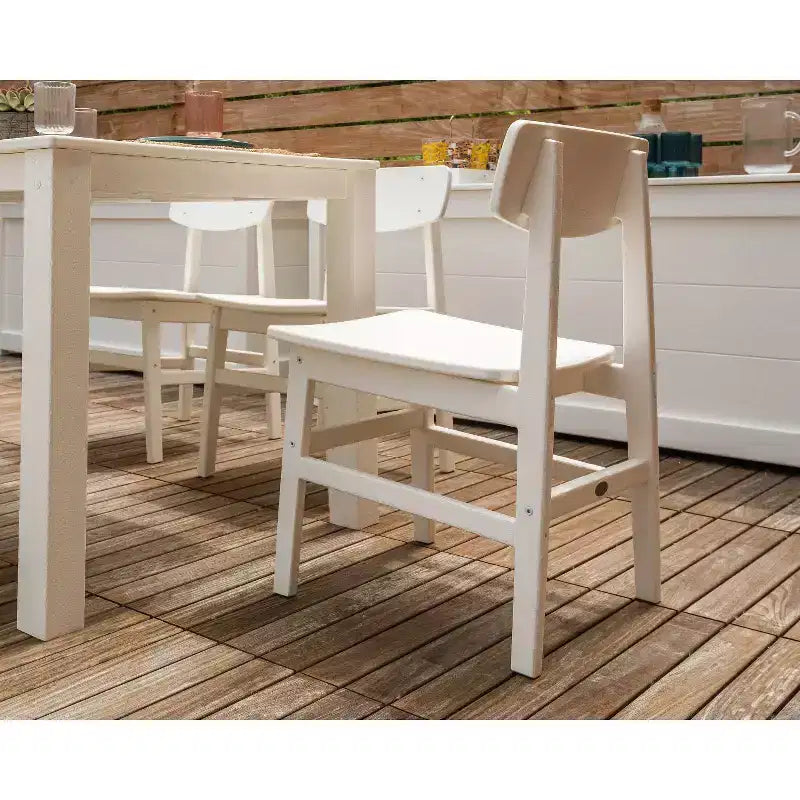 POLYWOOD Sedia senza braccioli da esterno Modern Studio Urban