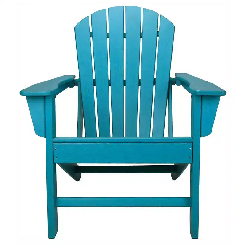 Leisure Classics Sedia da patio per interni ed esterni con protezione UV, Turchese (confezione da 2)