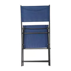 Flash Furniture Sedie pieghevoli da esterno Brazos Series 4 pz con materiale Flex Comfort e struttura in metallo
