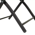 Flash Furniture Sedie pieghevoli da esterno Brazos Series 4 pz con materiale Flex Comfort e struttura in metallo