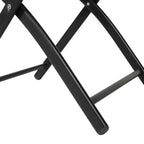 Flash Furniture Sedie pieghevoli da esterno Brazos Series 4 pz con materiale Flex Comfort e struttura in metallo