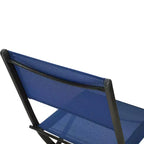 Flash Furniture Sedie pieghevoli da esterno Brazos Series 4 pz con materiale Flex Comfort e struttura in metallo
