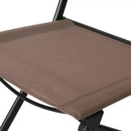 Flash Furniture Sedie pieghevoli da esterno Brazos Series 4 pz con materiale Flex Comfort e struttura in metallo